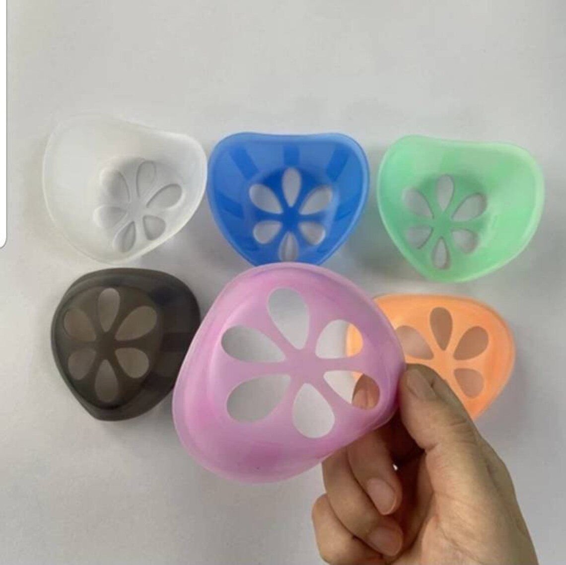 Silicone Mask Bracket Allows Comfortable Free Breathing from Etsy