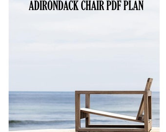 Adirondack Chair Kit Etsy