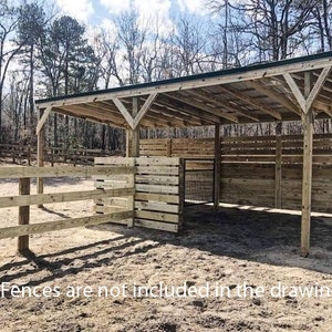 DIY Horse Shelter Plan: Equine Rescue Home (Digital Download)
