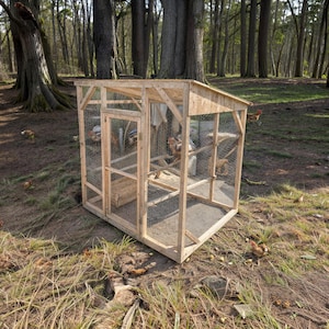 Easy Chicken Coop Plans: DIY Woodworking Build (PDF Download)