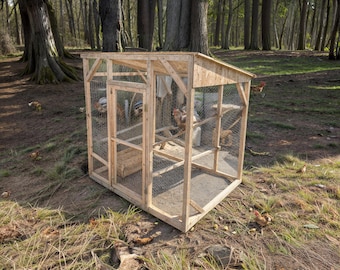 Easy Chicken Coop Plans: DIY Woodworking Build (PDF Download)