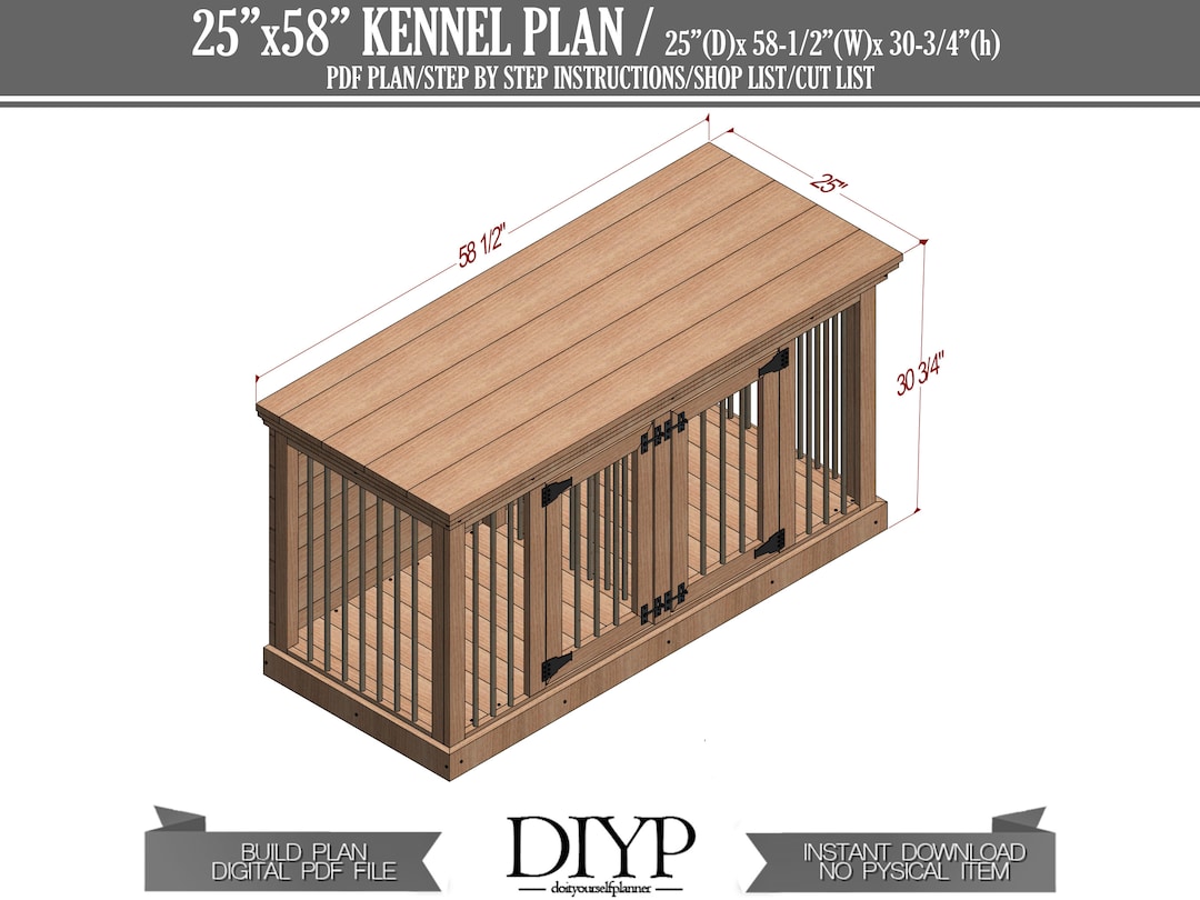 Dog crate diy plans hot sale