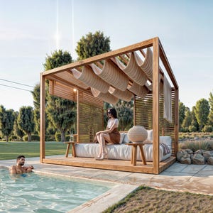 pergola patio,backyard patio,outdoor patio set,veranda lounge,wood storage shed,wooden shed,pergola plan,patio plan,lounge plan,veranda plan