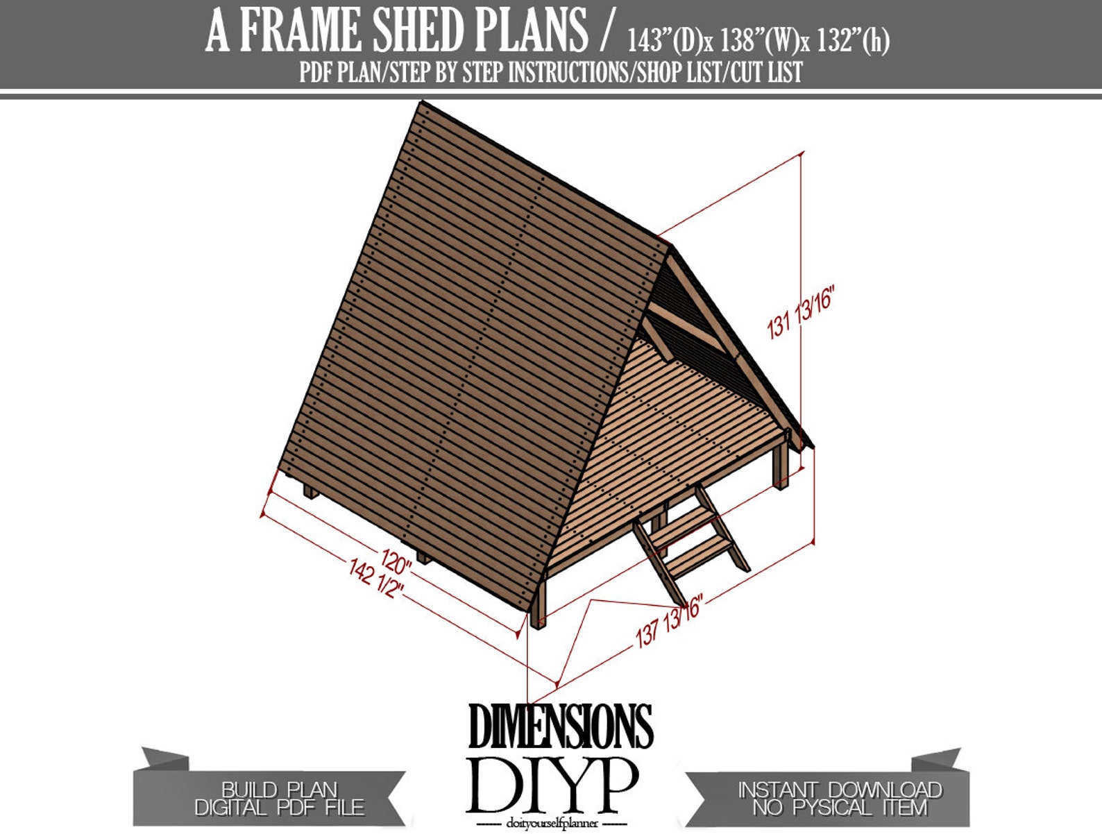 Tiny Aframe Shed Plans A Frame Cabin Plans Tiny Home Build Etsy