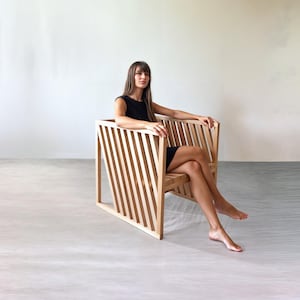 Adirondack Chair Plan - Outdoor Chair - Basic Chairs - Terrace Furnitures - Wooden Chair