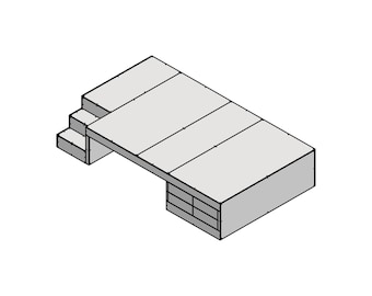 DIY Queen Bunkbed Frame, Storage: Woodworking Plan Animation