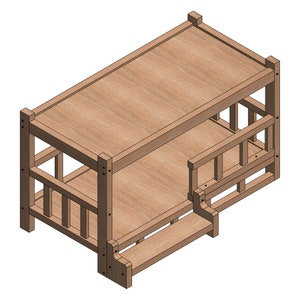 Wooden Elevated Dog Bed Plan, Bedside/Sofa Side End Table with Dog Lounge Sofa, Perfect for Dogs Cats, Spacious Storage