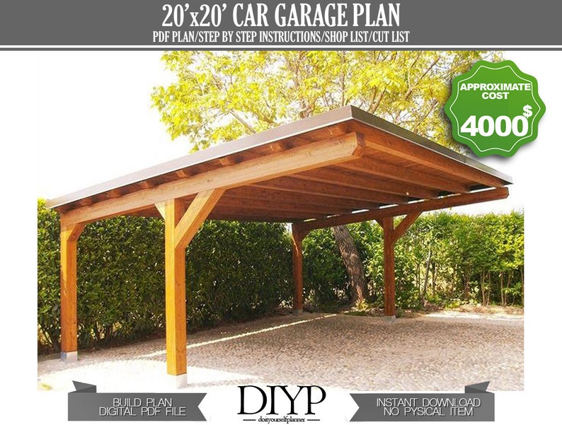 carport, lean to carport, carport plan, diy carport plans, 20x20 carport plans, wooden carport, car shelter plans, outdoor carport, attached carport, large carport plans, single car garage, one car carport
car garage plans, car port plans, wooden car