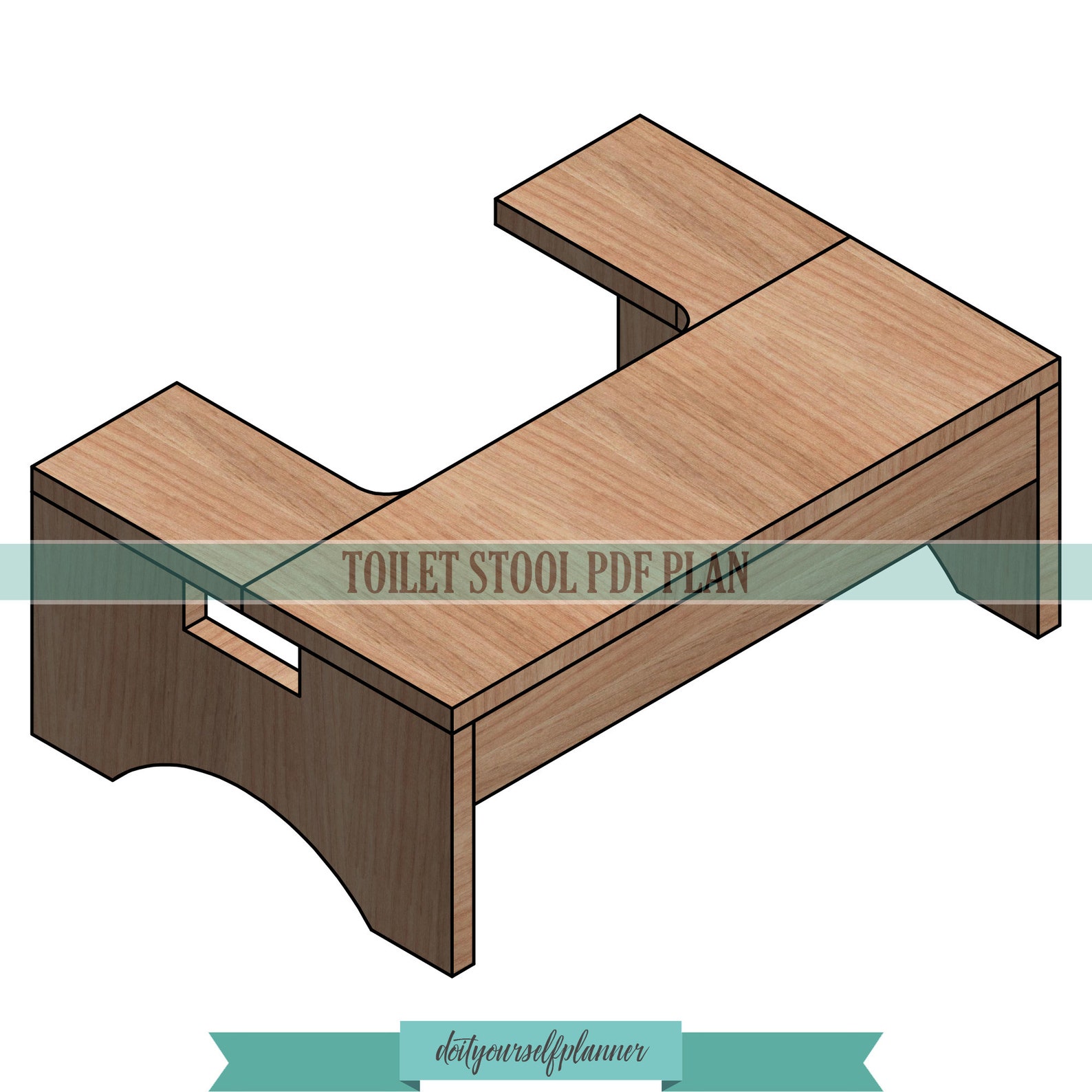 Toilet Stool Diy Toilet Stool Squatty Potty Poop Stool Diy Etsy