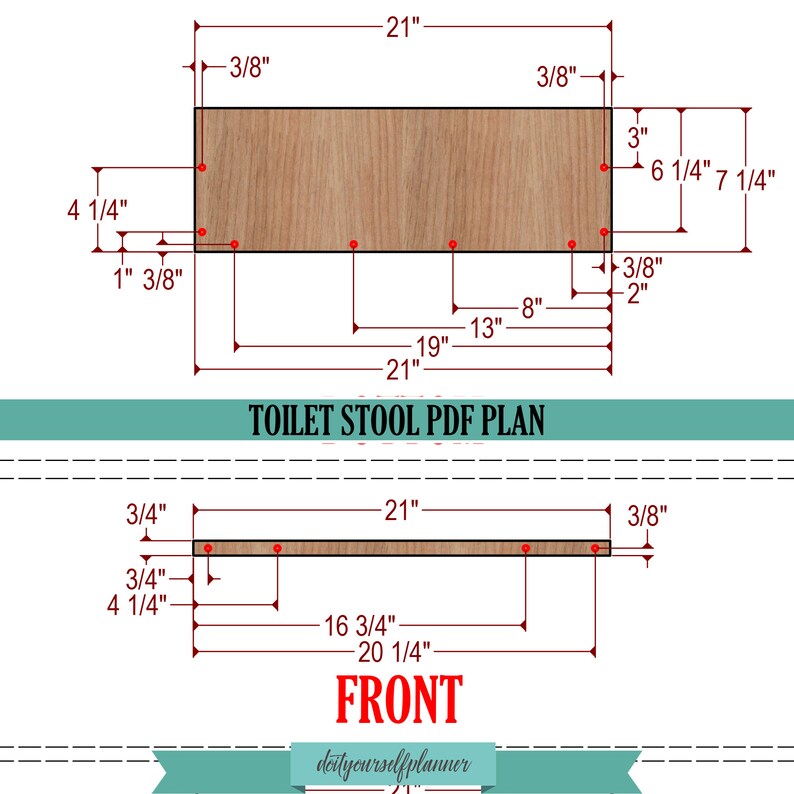 Toilet Stool Diy Toilet Stool Squatty Potty Poop Stool Diy Etsy