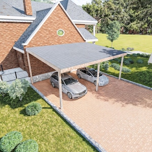 Progetto per carport 20x30: guida fai da te per la lavorazione del legno (download PDF)