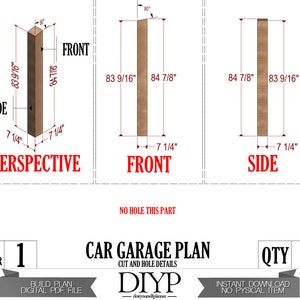 Car Garage Plans Diy Carport for Two Car Canopy Plans Wooden Car Port image 5