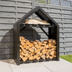 Firewood Shed Plans - How to build a firewood log rack