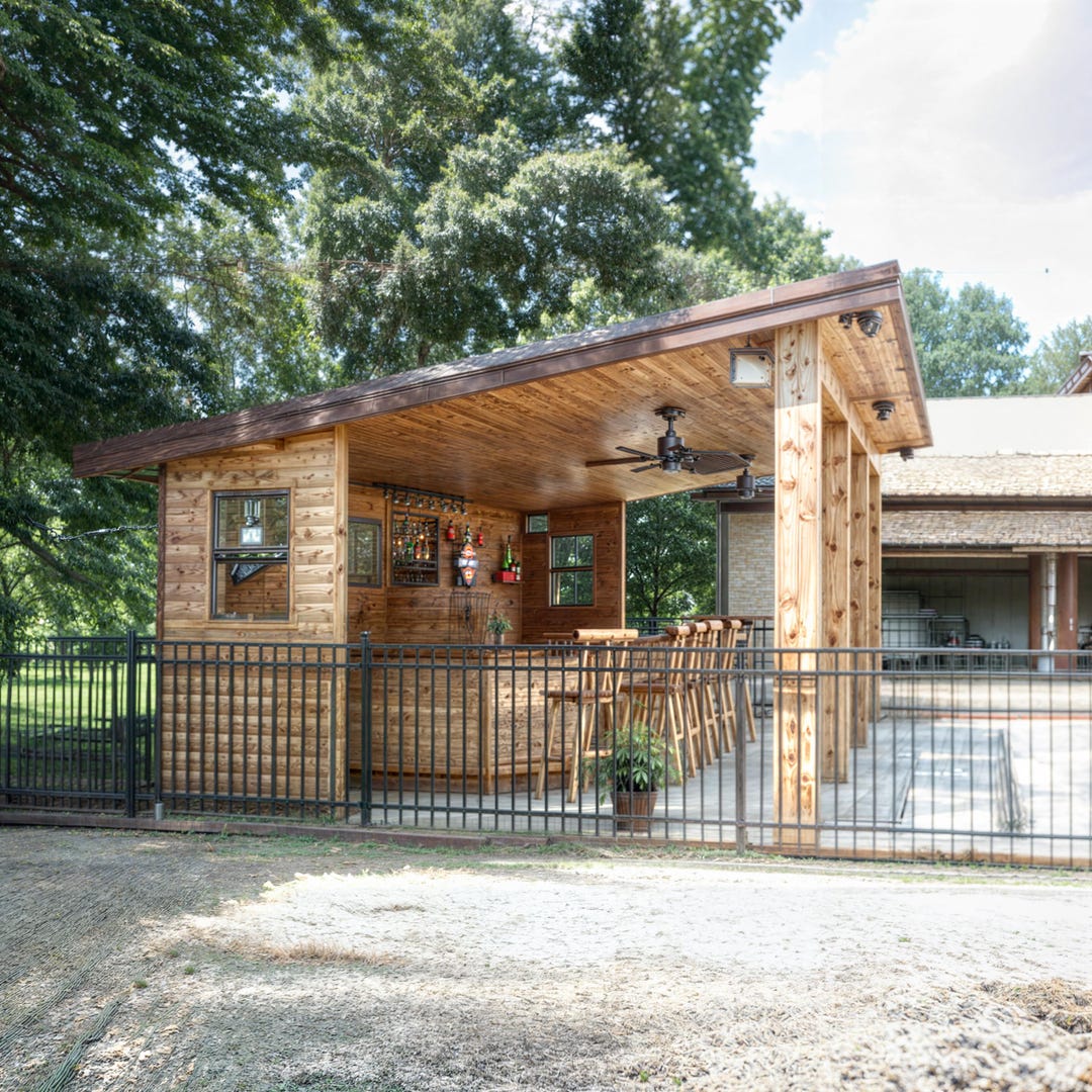 Dirty Kitchen Designs Backyard Open Kitchen 20x20 Outdoor Kitchen Plans:  Backyard Patio Bar (digital File), image size:1080x1080