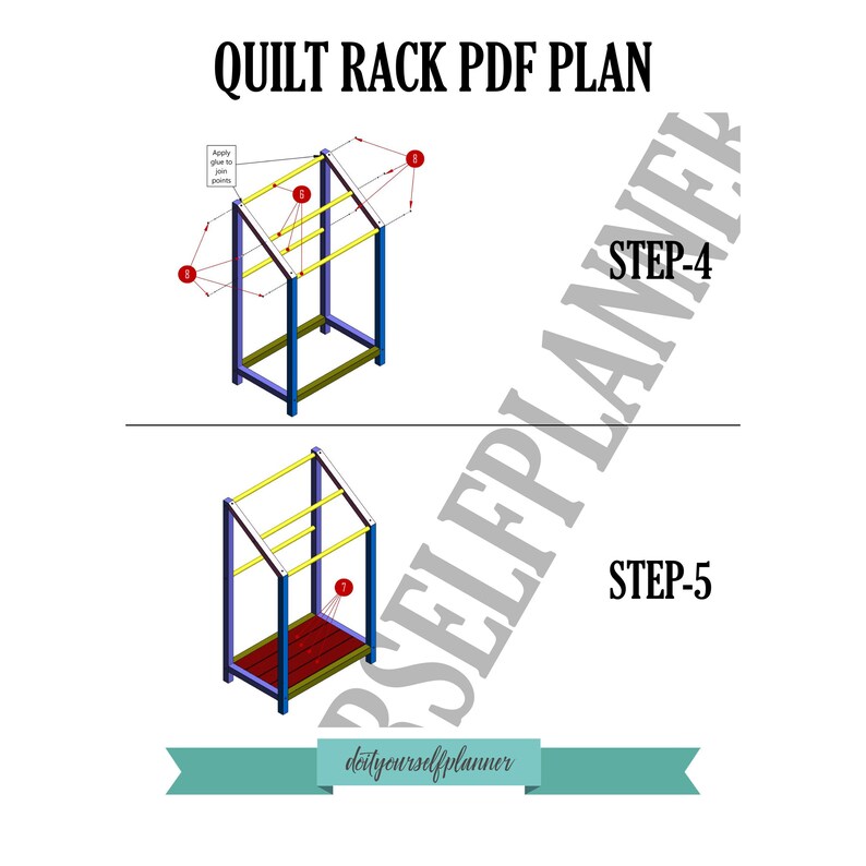 Towel Stand Plans Diy Wooden Quilt Rack Towel Rack Plans Etsy