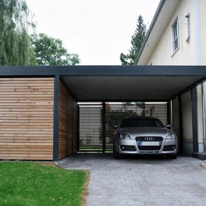 Car garage build plan, Single car port plans, carport with storage plan, carport shed, build a carport, diy garage plans, 20x20 shed