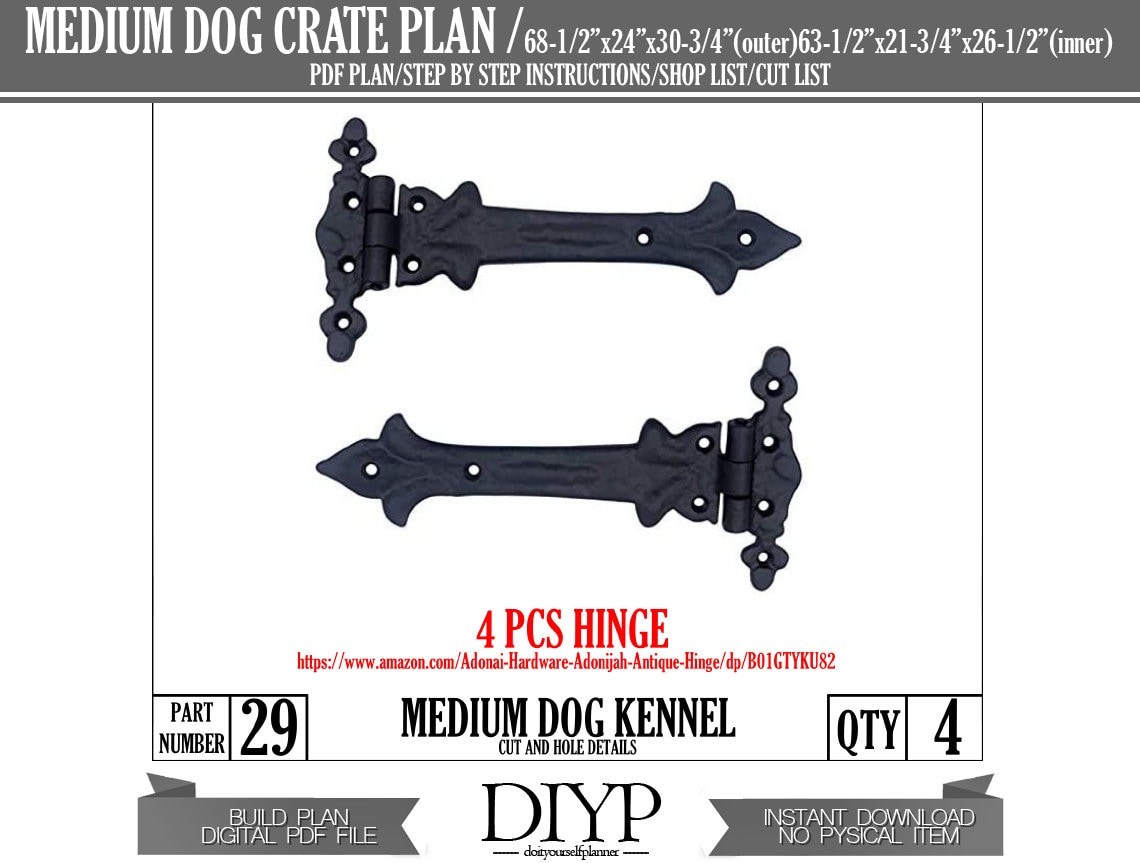 Double Medium Dog Cage Tv Stand Entertainment Center Diy Etsy