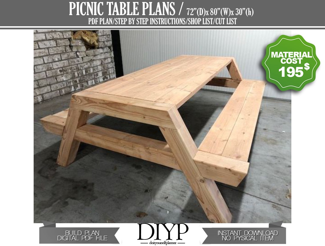 Round cedar on sale picnic table