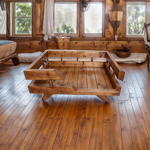 モダンな木製犬用ベッドの作り方：DIY子犬用家具（PDF） - Etsy 日本