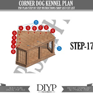 Photo inspiration: Picture Idea: Corner Dog Crate Plan Corner Dog Kennel Build Own Easy