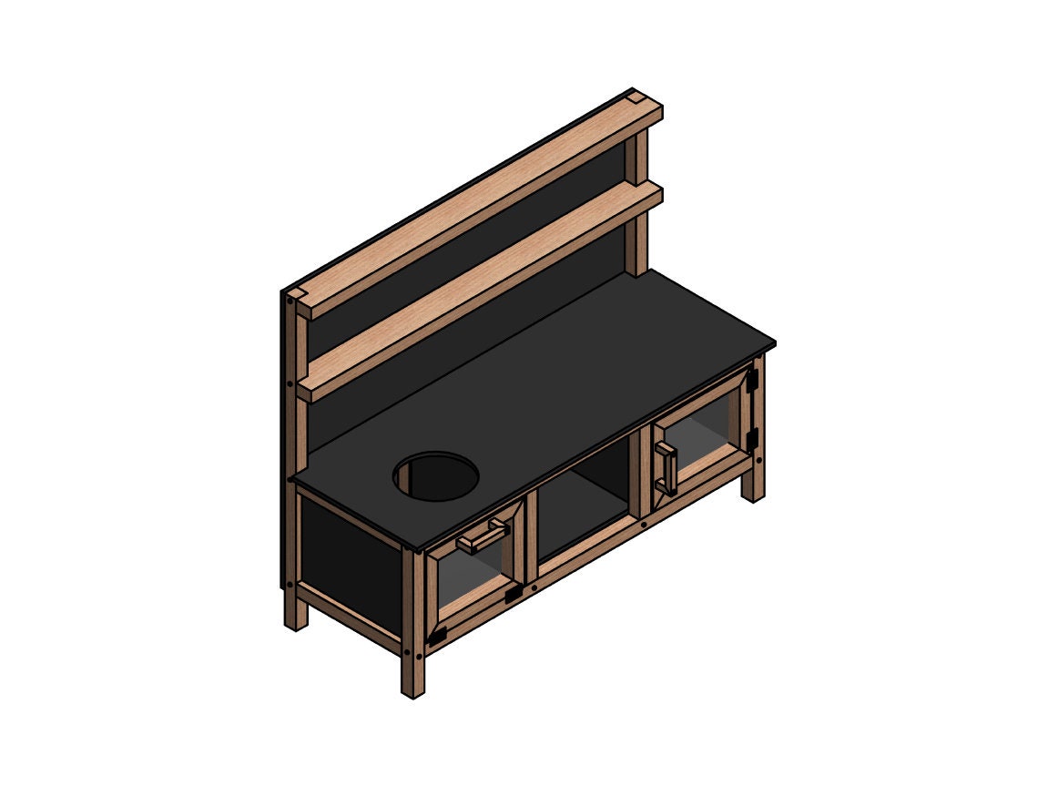 Mud Kitchen Diy Plans Easy Build Kid's Mud Kitchen PDF | Etsy