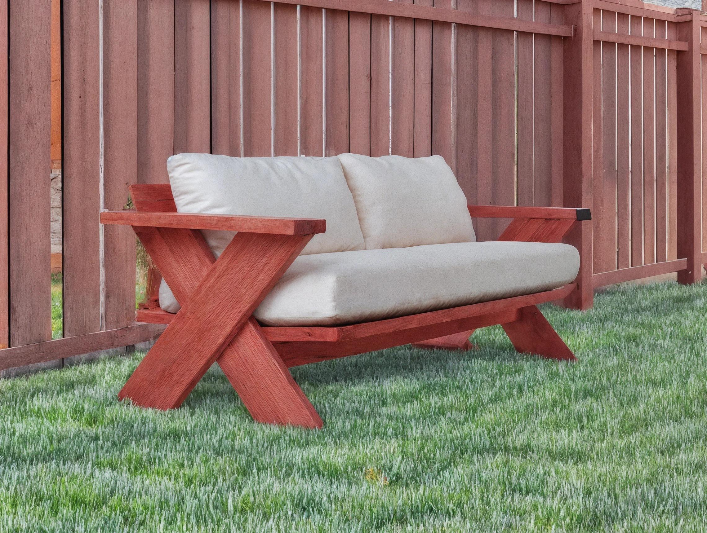 ウッドソファ 手作り モダンな木製ソファのDIYプラン：簡単な作り方（PDFダウンロード