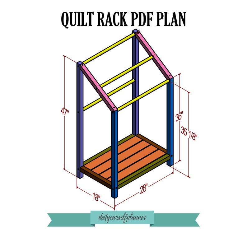 Towel Stand Plans Diy Wooden Quilt Rack Towel Rack Plans Etsy