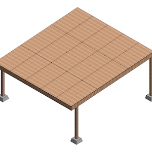 DIY Lean To Carport Plans: 20x20 Attached Carport (Digital File)