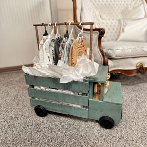 Diy Toy Storage Plan- Wooden Toy Box - Truck Toy Storage - Toy Basket