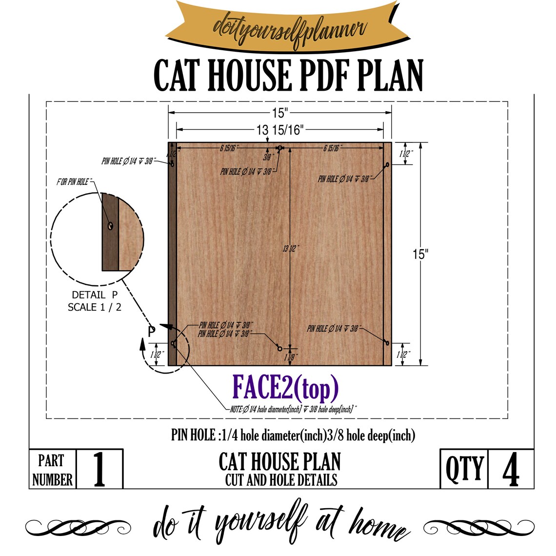 Wooden Cat Bed Plans Cat Crate Furniture Etsy