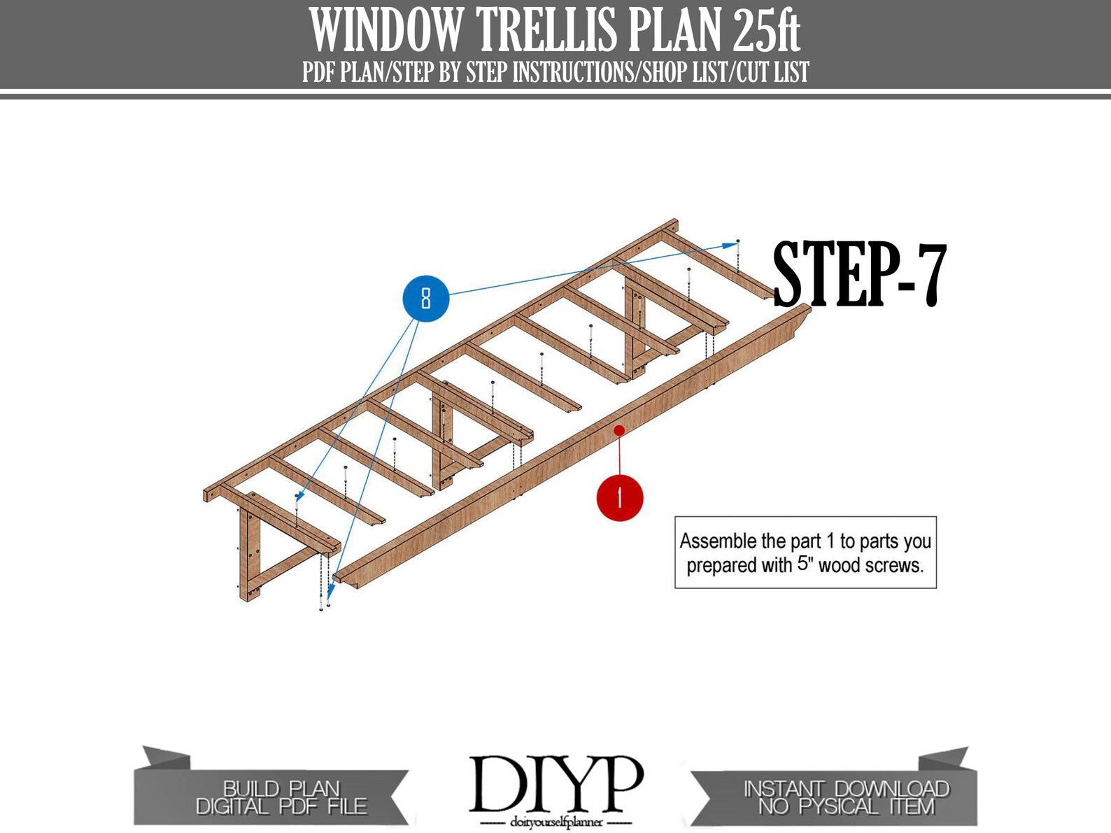 Trellis Plans Windows Trellis Plans Wood Windows Door Etsy