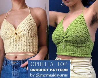 Top Ophélie MOTIF CROCHET