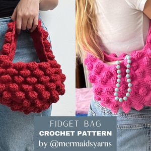 Häkelanleitung Fidget Bag Englisch PDF Datei