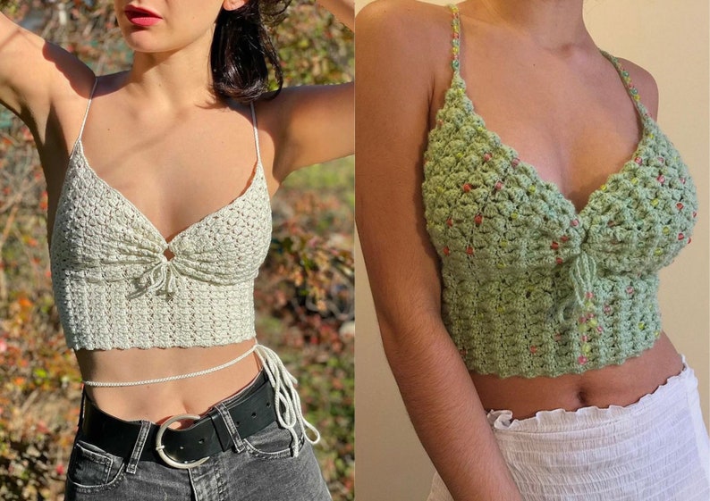 CROCHET PATTERN Ophelia top image 8