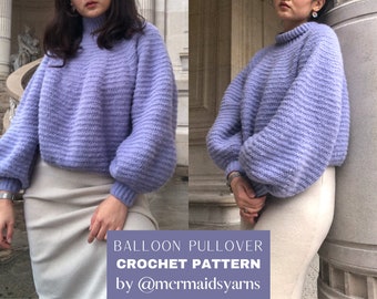 CROCHET PATTERN Balloon Jumper