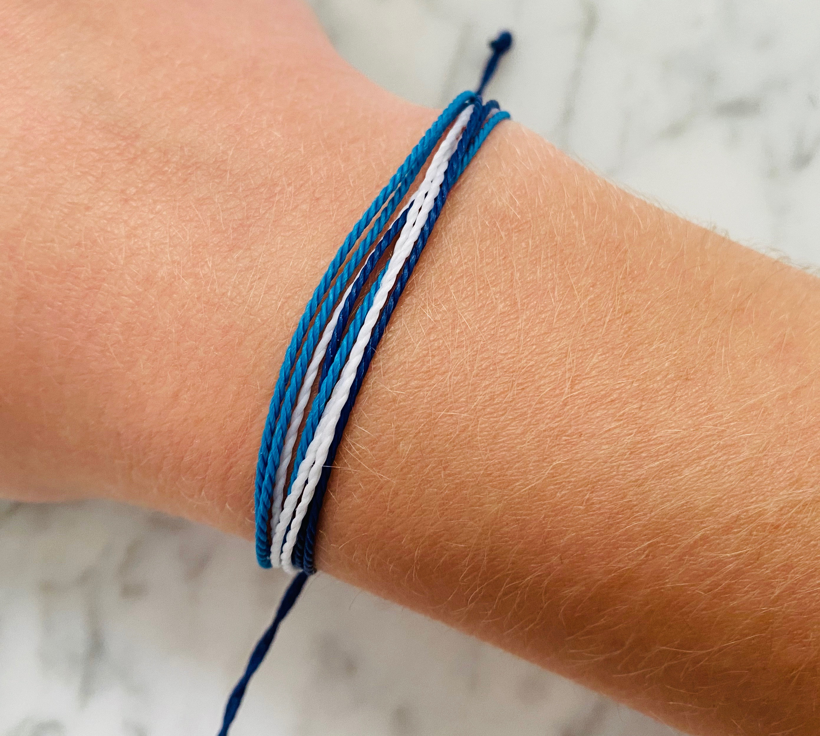 Adjustable Wave Beach Themed String Bracelet Set FREE Etsy