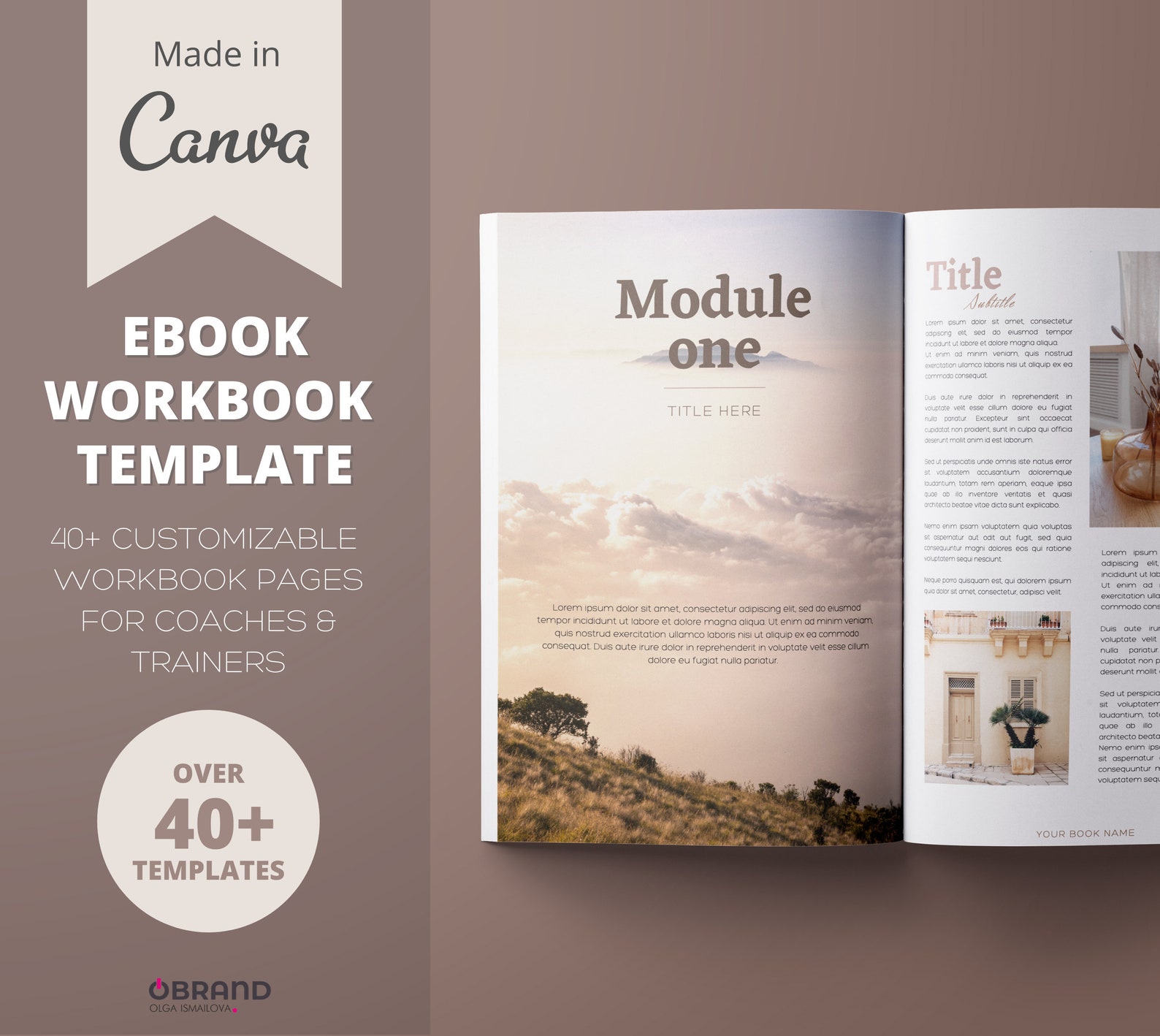 40 pages eBook template Canva Guidebook template for Etsy 40 pages eBook template Canva Guidebook template for Etsy