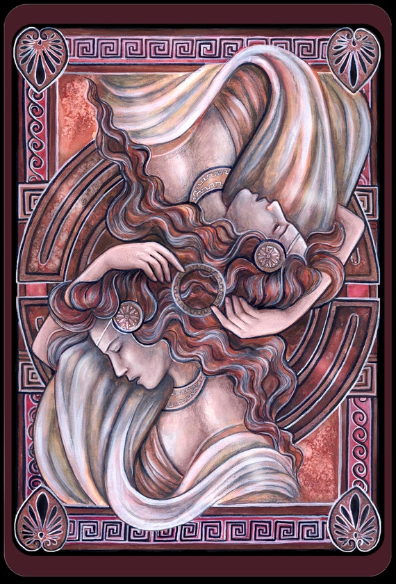 The Twilight of the Gods Tarot: the Delphic Maxims by JS Moore and