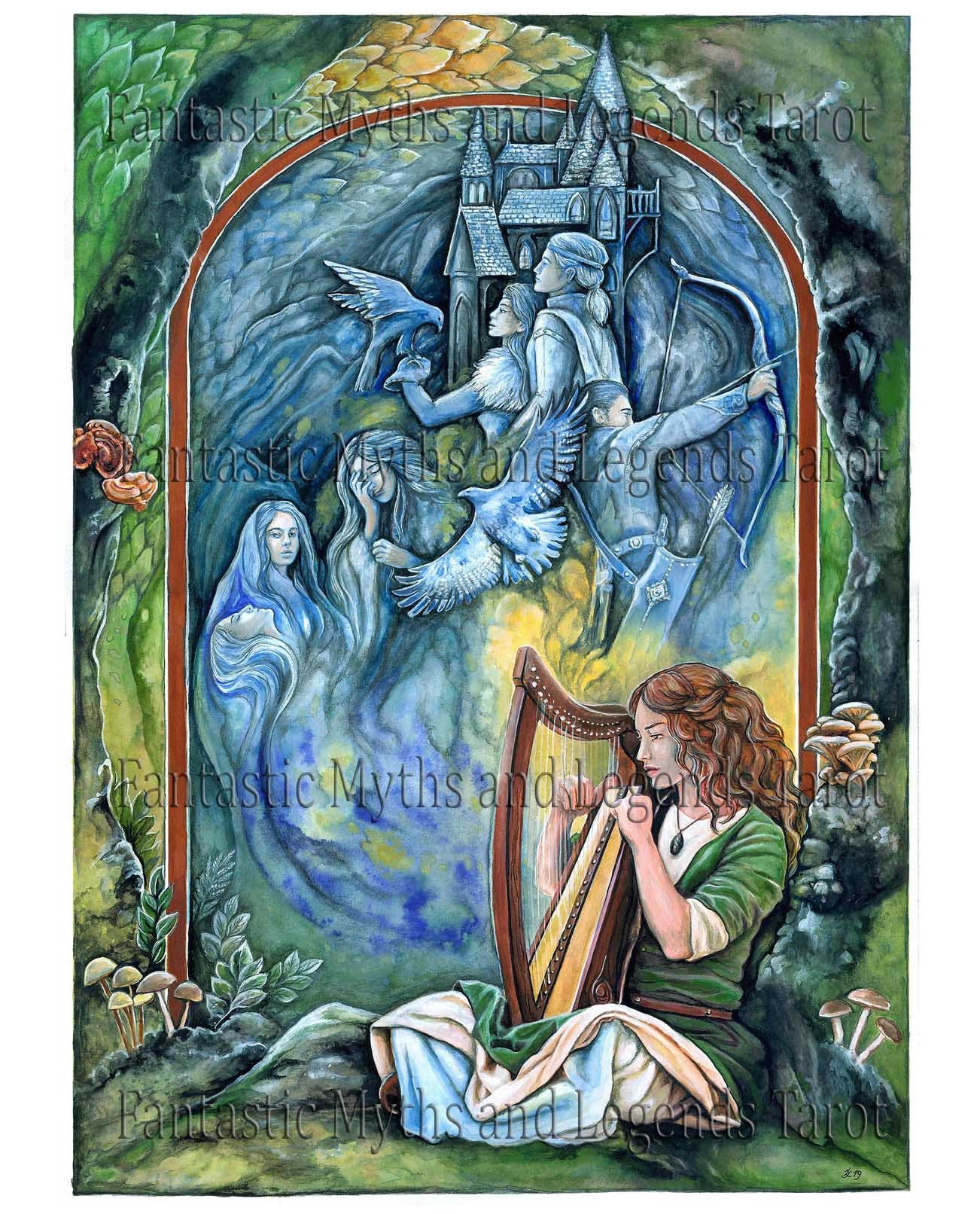 pagan otherworlds tarot タロット　タロットカード pagan_tarot_gilded.jpg?v=
