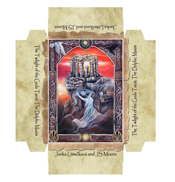 The Twilight of the Gods Tarot: the Delphic Maxims by JS Moore and