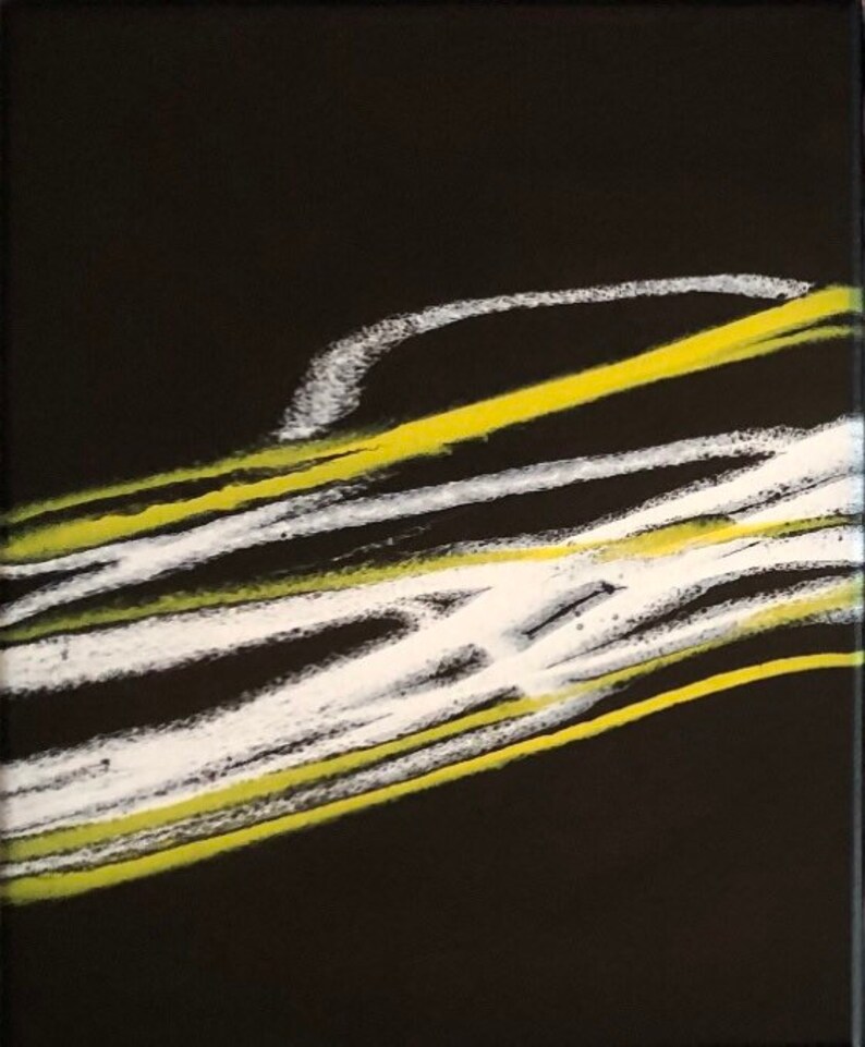 Acrylic Fluid Art Diptych Painting SlipStream Art & Collectibles