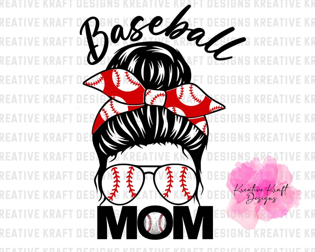 Baseball Mom SVG/PNG baseball PNG Mom Life Png/svg Sublimation Design