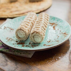 Crochet Cream Tube: Cotton Montessori Toy Food