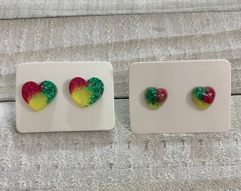 Black History month studs; Juneteenth studs