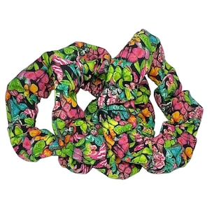 Butterfly Scrunchies. Bright Hair Ties. Rainbow Bobble. Adult. Birthday Gift. Stocking Filler, Gift for her. Animal Lover. Butterflies