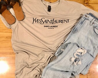 yves saint laurent inspired t shirt