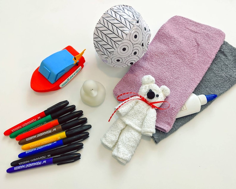 Bath Time Craft Kit Etsy