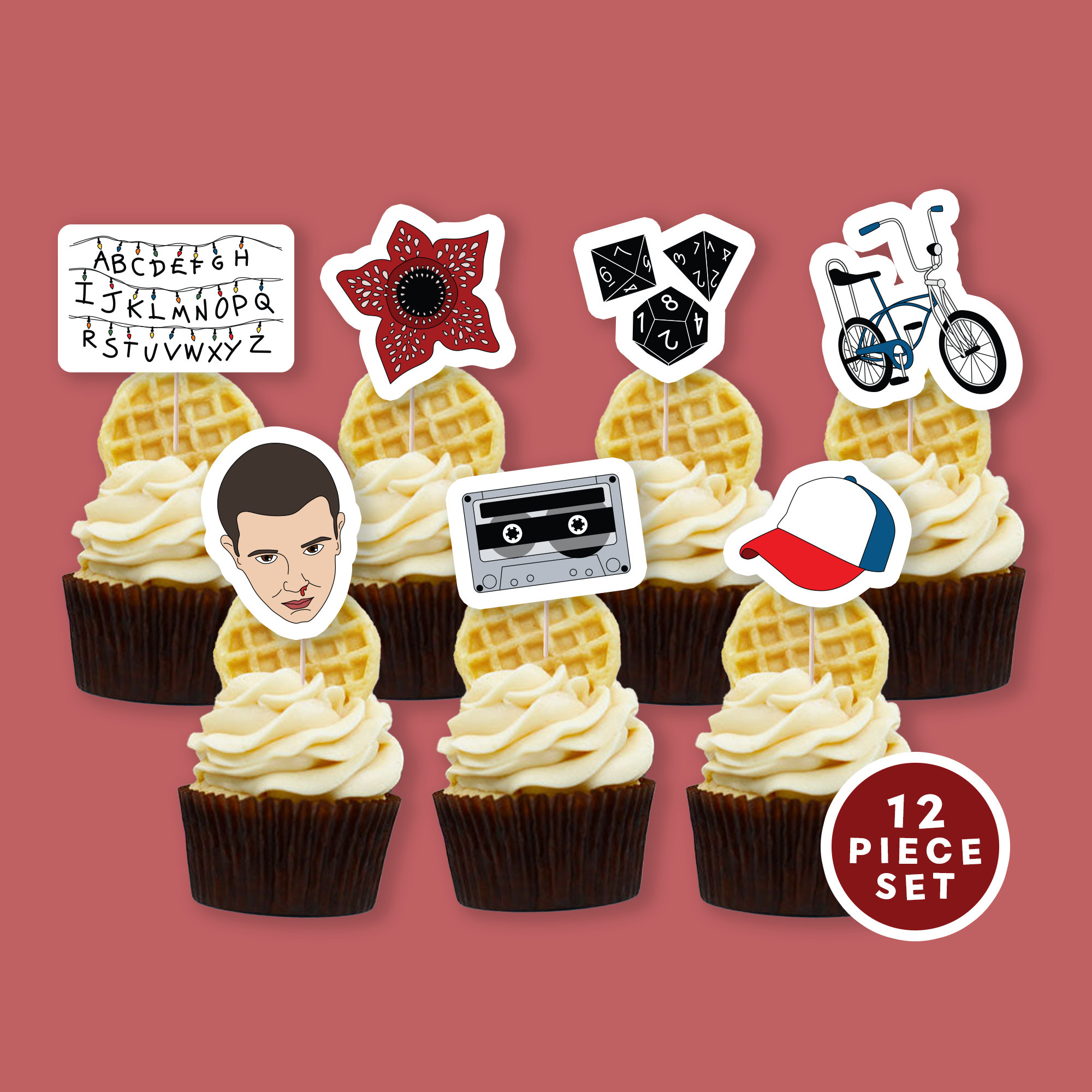 Stranger Things Digital Download Cupcake Topper / Printable - Etsy