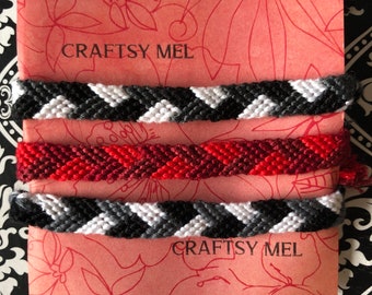 Braided Stich Adjustable Friendship Bracelets