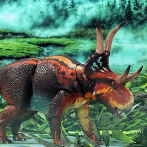 Diabloceratops eatoni - Beasts of the Mesozoic- Ceratopsian Series-Realistic Dinosaur Action Figure Collectible Toy Animal